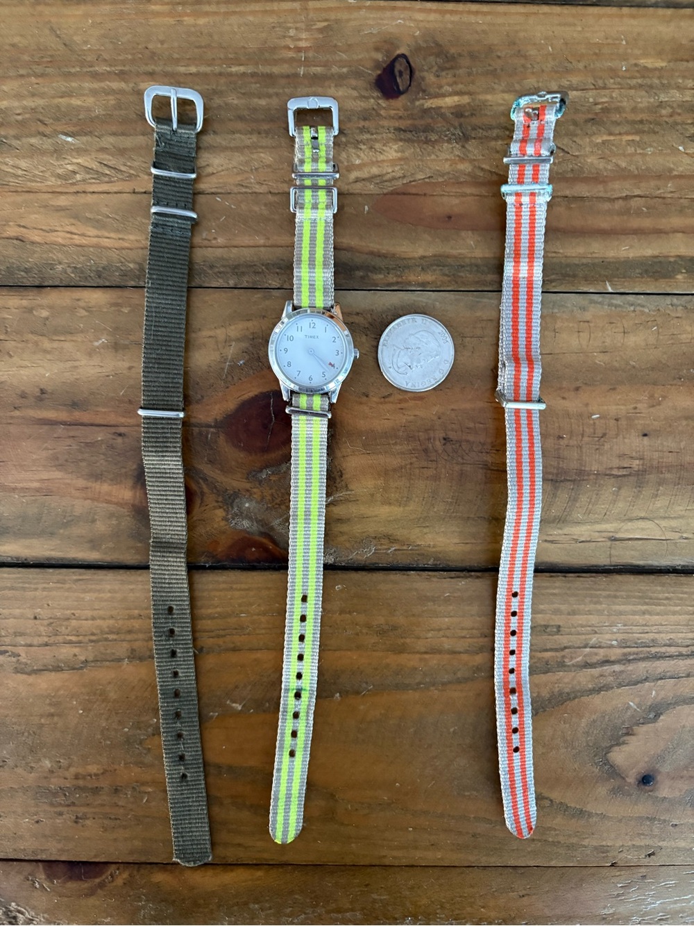 Timex with JCrew Women’s watch with three bands